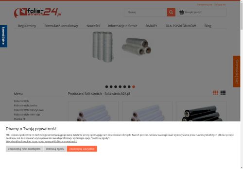 Obiegała Adam Firma Handlowo Usługowa „MEGAN” Handel Opakowaniami’